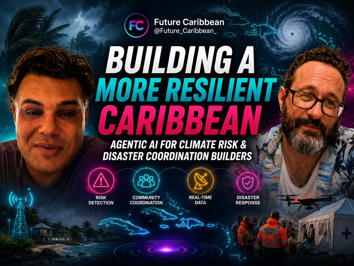 Agentic AI for Climate Risk & Disaster Coordination: Building a More Resilient Caribbean